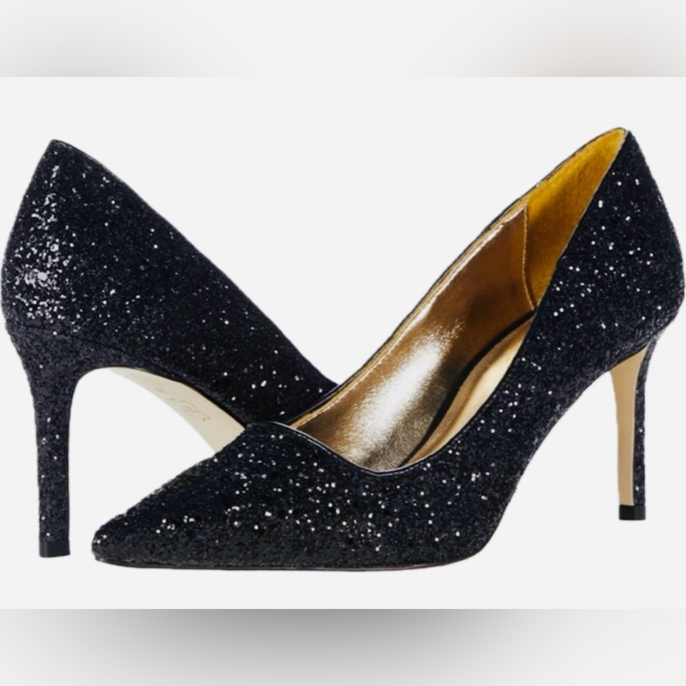 Brand New! LILLY PULITZER Margot Glitter Pump Heels